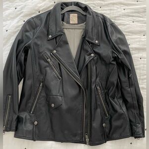 We the Free Vegan Leather Moto Jacket